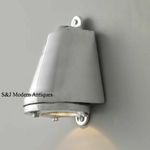 Davey & Co Style Industrial Bulkhead Light Vintage Antique Ship Lamp Solid Brass