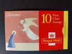 GB 1996 Christmas Folded Booklet LX11. 10 x 1st Class  **POST FREE**