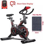Exercise Bike Heavy Duty Home Gym Bicycle Cycling Cardio Fitness Indoor Workout