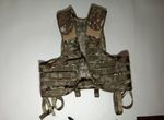 FULLY ADJUSTABLE, MTP Jungle Molle Chest Rig / Patrol Yoke, mesh, zip pockets