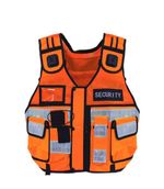 Hi Vis Security Vest One Size Orange Brand New
