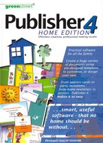 Greenstreet Publisher 4 Home Edition - Desktop Publisher DTP PC - Brand New