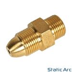 ARGON BOTTLE to CO2 REGULATOR ADAPTER CONNECTOR GAS FITTING 5/8" BSP to W21.8