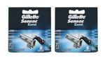 2 x 5 Pack Gillette Sensor Excel Mens Shaving Razor Blades Genuine
