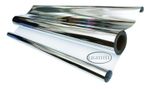 Silver & White Lightite Mylar 125mu Highly Reflective Foil Sheeting 5m 10m 30m