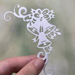 🇬🇧  CHRISTMAS / WEDDING BELLS METAL CUTTING DIE, CARD MAKING, SCRAP-BOOKING.