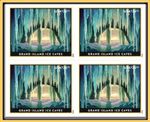 Stamps ^ Priority - Block of 4 (Ice Caves)   Rated $26.35 @ / Total FV: $105.40 