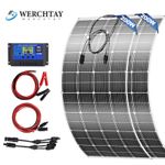 100W 200W 400W Flexible Solar Panel Kit 12V for Caravan RV Boat Camper Van Shed