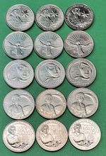 American Women Quarter Set  2022 - 2025 PDS  Complete 60 Coins Uncirculated