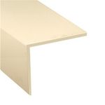 L Moulding Angle Trim Cream 15mm x 2.5 Metre