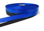 25mm Polyester Seatbelt Webbing 900kg Royal Blue & Black For Straps