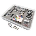 PRESSER FOOT SET (IN TOTAL 32 Pieces) FOR BERNINA OLD STYLE Machine530 730 830+