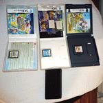Nintendo DS Console Bundle w/ Pokémon Games, Cases & Manuals, Wi‑Fi, Region Free