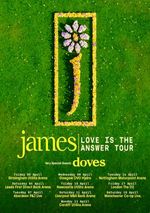 James UK Tour 2026 A3 A4 Print Poster Music Album Unframed
