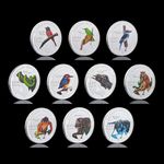 Gambian Wildlife Collectable Coins - Gambia 1000 Dalasis Series