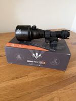 Night Master Trident / long Range / Dimmable / 3 Colour LED / Hunting light 