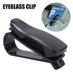 Car Sunglasses Holder Clip – Sun Visor Mount for Glasses, Tickets, Pens & Cards