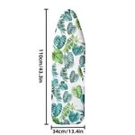 Replacement Easy Fit Drawstring Elasticated Ironing Board Cover 110 x 35cm