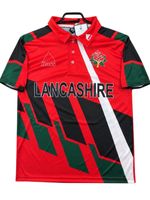 Lancashire Cricket 1996 Shirt Red Retro Replica Remake S-5XL Christmas Gift