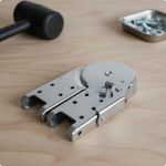 V-Shaped Ladder Hinge Thickened Step Ladder Hinge