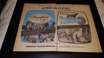 Thunderbirds TV Show Rare Original 1968 ITC Promo Poster Ad Framed!