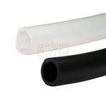 Silicone Pipe 4mm Air Line Irrigation Tube Clear Black Aquarium Hydroponic Pond