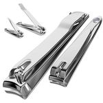 Heavy Duty Toe Nail Clippers for Thick Nails Large Stainless Steel Nail Cutter
