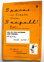 BRITISH SEAGULL Overboard Motor Parts List D #C/FI Forty Featherweight Century +