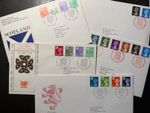 GB QEII Decimal Definitives & Regional Definitive First Day Covers - FDCs