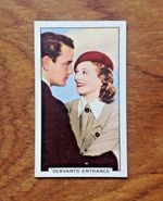 Gallaher Cigarette Card,Shots from Famous Films, 16 Servant's Entrance, J Gaynor