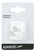 NEW SPEEDO SWIMMING NOSE CLIP & CASE TRANSPARENT CLEAR