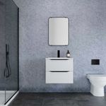 Nes Home PVC Wall Panel Capri Light Grey Matt 1000 x 2400 x 10mm