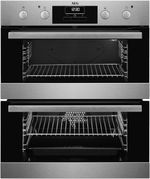 AEG DUB331110M 6000 Series Built Under 59cm Electric Double Oven Stainless Steel