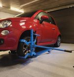 Suspension Play Tester Tool Detects Worn Joints Wheel Bearings & Top Strut Mount