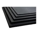 Gym Rubber Flooring Mats Heavy Duty Commercial Floor Tiles Matting 1M X 1M 