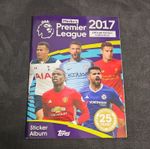 RARE MINT Topps Premier League 2017 Football Sticker Album 100% Complete 