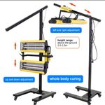 Professional 2600W Infrared Paint Curing Lamp Fast Drying Garage Heat Lamp 2026