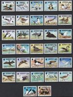 Jersey 1997 Seabirds and Waders birds complete set of 32 SG 774-805 MNH mint