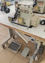Juki MO-6714S Industrial Overlock Sewing Machine 4 Needle Single Head Chain Sti…