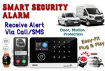 Motorhome-Caravan-Camper VAN Remote Alarm Security System Mobile Call/SMS Alerts