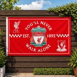 5x3 FT Liverpool Flag Youll Never Walk Alone LFC YNWA Football Gift Present