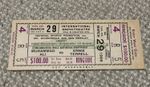 MARCH 29, 1966 ALI VS TERRELL WORLD HEAVYWEIGHT CHAMPION FIGHT TICKET RINGSIDE