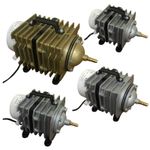 Pond Air Pump Koi Fish Pond Hydroponic Piston Compressor Fish Tank Aquarium