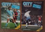 Manchester City 1986/87 Season select from menu of Home League Programmes