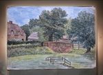 Landscape - Antique Artwork by Janet Eliza Whitaker (1857–1925) Painting