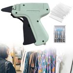 Price Tag Label Machine Clothes Tag Gun with 5 Steel Needles & 1000 Kimble Barb
