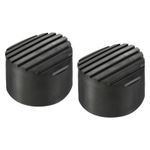 2pcs 76mm ID Ladder Non-Slip Feet Mat Rubber Round Pad Cover Cushion