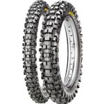 Maxxis MaxxCross IT Tyres PAIR - 120/100-18 + 80/100-21 Off Road Legal Enduro MX