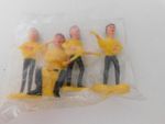 Vintage The Beatles Plastic  Party Cake Decorations/Toppers From The 1960s