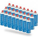 Campingaz CP250 Isobutane Gas Cartridge 24 Pack Camping Stove Resealable
